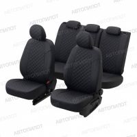Чехлы Автопилот на Dongfeng K33-561 (2023+) 3 места Чехлы Автопилот на Dongfeng K33-561 (2023+) 3 места