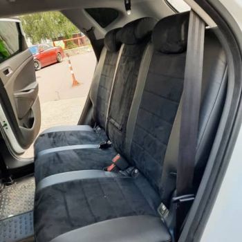 Авточехлы Автопилот Черный алькантара цвет